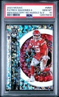 2023 PANINI MOSAIC #MM1 PATRICK MAHOMES II MEN/MASTERY-NO HUDDLE SLV -- PSA 10