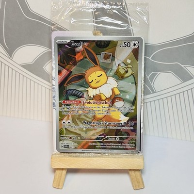 Pokemon Karte Eevee Evoli 173 Black Star Promo Full Art Rare  Deutsch Sealed