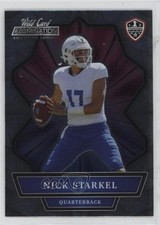 2021 Wild Card Alumination NIL Collegiate Edition Nick Starkel #ANBC-63 1g2w
