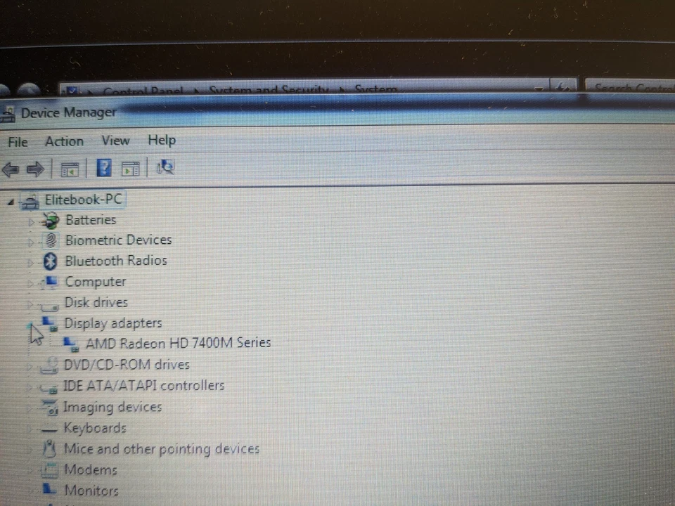 HP EliteBook 8460p 14" - i7-2620M, 4GB Ram, 320GB HD, Windows 7 Ultimate Foto 4 de 4