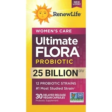 Renew Life Ultimate Flora Women’s Vaginal Probiotic 25B 60 Capsules Exp 3/27