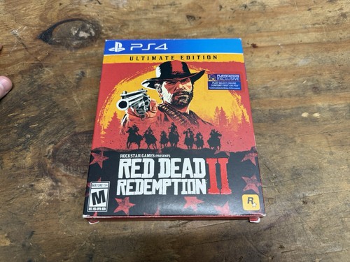 Red Dead Redemption 2: Ultimate Edition (PlayStation 4, 2018) Completo CIB - Foto 2 di 10