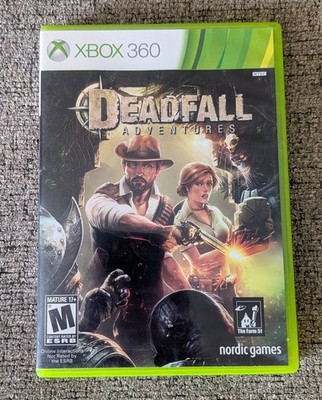 Deadfall Adventures (Microsoft Xbox 360, 2013) Complete CIB Tested