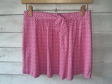 BNWT Vineyard Vines Whale Tail Chevron Skirt in Lipstick Pink Size Medium