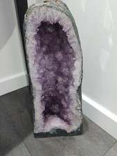 Amethyst Crystal Cathedral Geode Large, 19" Tall