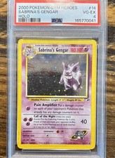 Sabrina's Gengar 14/132 Gym Heroes Holo on eBay