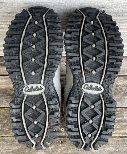 Cabela’s Damen-Wanderstiefeletten Größe 6 D grau Thinsulate Dry Plus Wildleder - Bild 10 von 14