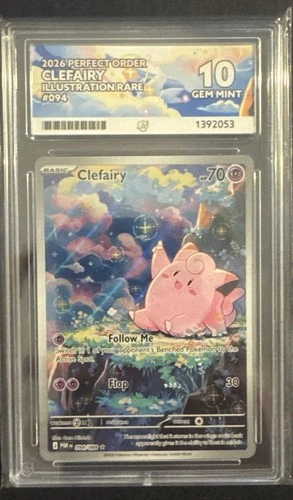 Clefairy 094/088 - ACE 10 - Perfect Order - Pokemon TCG