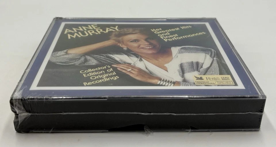 Anne Murray Her Greatest Hits And Finest Performances 3-Disc CD Set *New* 1990 Foto 4 de 4