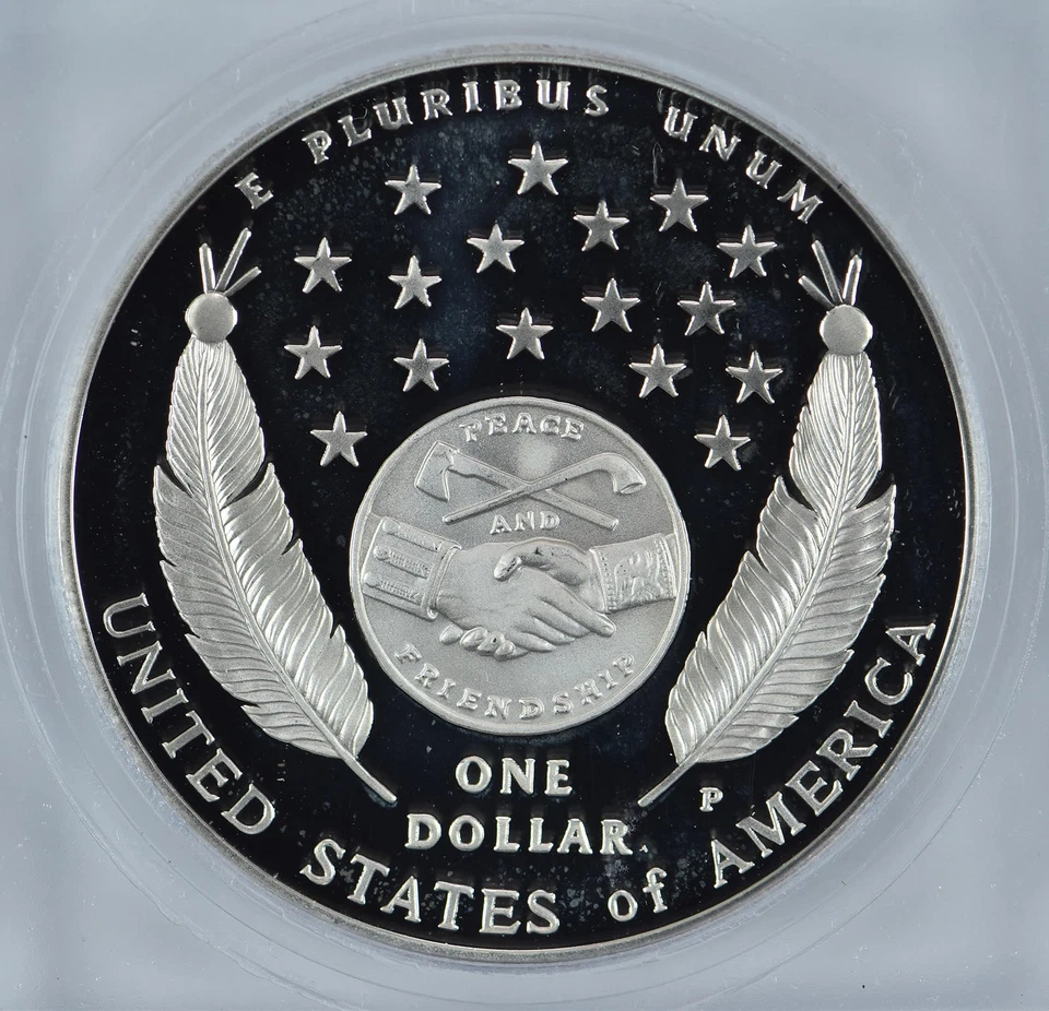 2004-P Lewis & Clark Commemorative Silver Dollar PR70 DCAM ICG *3907 - Image 4 of 4