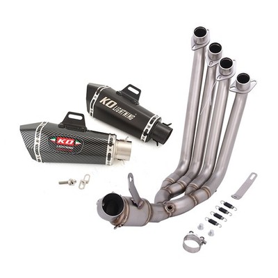 For Honda CBR650R CB650R E-Clutch 2024-2026 Slip On Exhaust System
