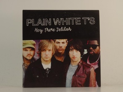 PLAIN WHITE T'S HEY THERE DELILAH (H1) 3 Track Promo CD Single including Card Sl