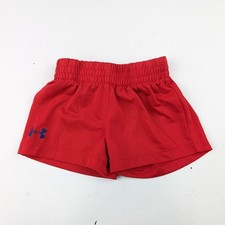 Under Armour Red Mesh Shorts - 3-6 Months