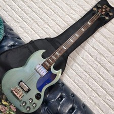 Guitarra Eléctrica Epiphone SG Custom Shop Limited Larga Escala Azul Pelham Probada