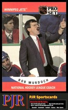 Bob Murdoch 1990-91 Pro Set #680 Winnipeg Jets