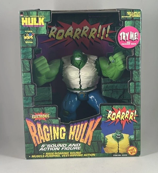 ☆1990年代/超人ハルク/ビッグサイズ/Marvel Super Heroes MEGO コミックアクションヒーローズ マーベル 超人ハルク アクション