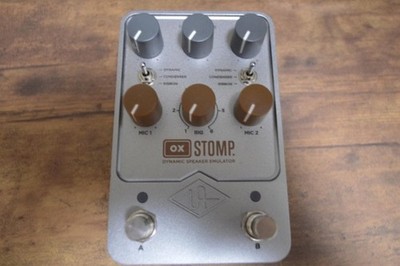 Universal Audio UAFX OX Stomp Gitarrenlautsprecher Simulator gebraucht mit Box