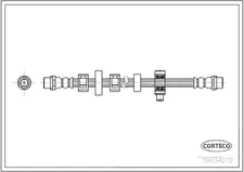 19034272 Corteco Brake Hose for VW