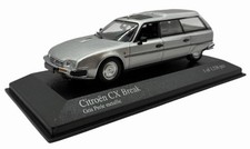 Minichamps 1/43 Citroen CX Break Wagon 1980 Silver 400111141