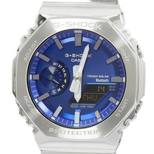 CASIO G-SHOCK GM-B2100AD-2AJF Full Metal Mens Watch Blue Dial Solar Bluetooth