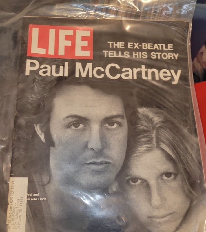 LIFE MAGAZINE   PAUL MCCARTNEY  EX BEATLE TELLS HIS STORY 