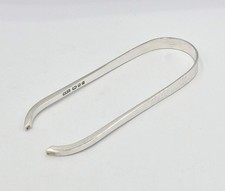 VINTAGE MODERNIST STERLINGSILBER SUGAR NIPS London 1980 GEOFFREY N HARDING