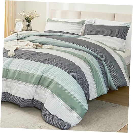  Comforter Set - 3 Pieces Cal King Oversized California King Sage Green