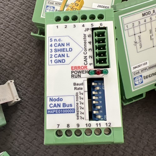 Tecnos G.A. H4PE0100000 Nodo CAN Bus - Foto 1 di 3