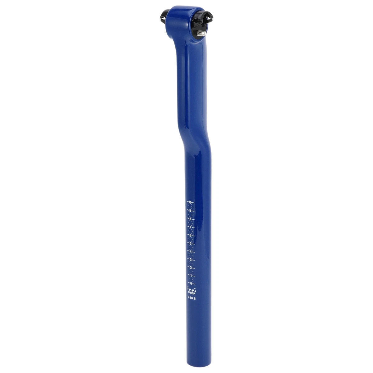Tige De Selle De Vélo Réglable Uxcell - 27.2 X 400 Mm - Bleu - NEUF