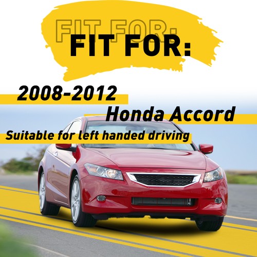 Carbon Fiber Style Decor Interior Kit For Honda Accord 2008-2012 Cover Trim 29PC - Picture 2 of 7