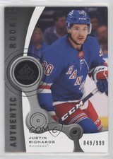 2021 Upper Deck SP Game Used 2005-06 Retro Rookies 49/999 Justin Richards 1g4p