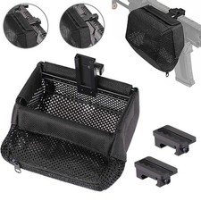 Shell Catcher Net with Picatinny Rail Mount Heat Resistant Mesh Brass Universal