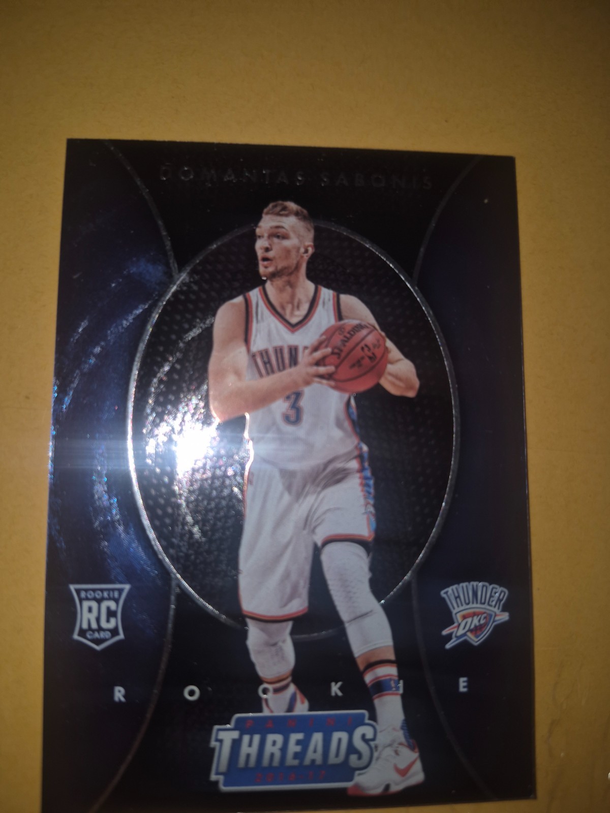 2016-17 Panini Threads - Micro Etch Rookies Domantas Sabonis #255 (RC)
