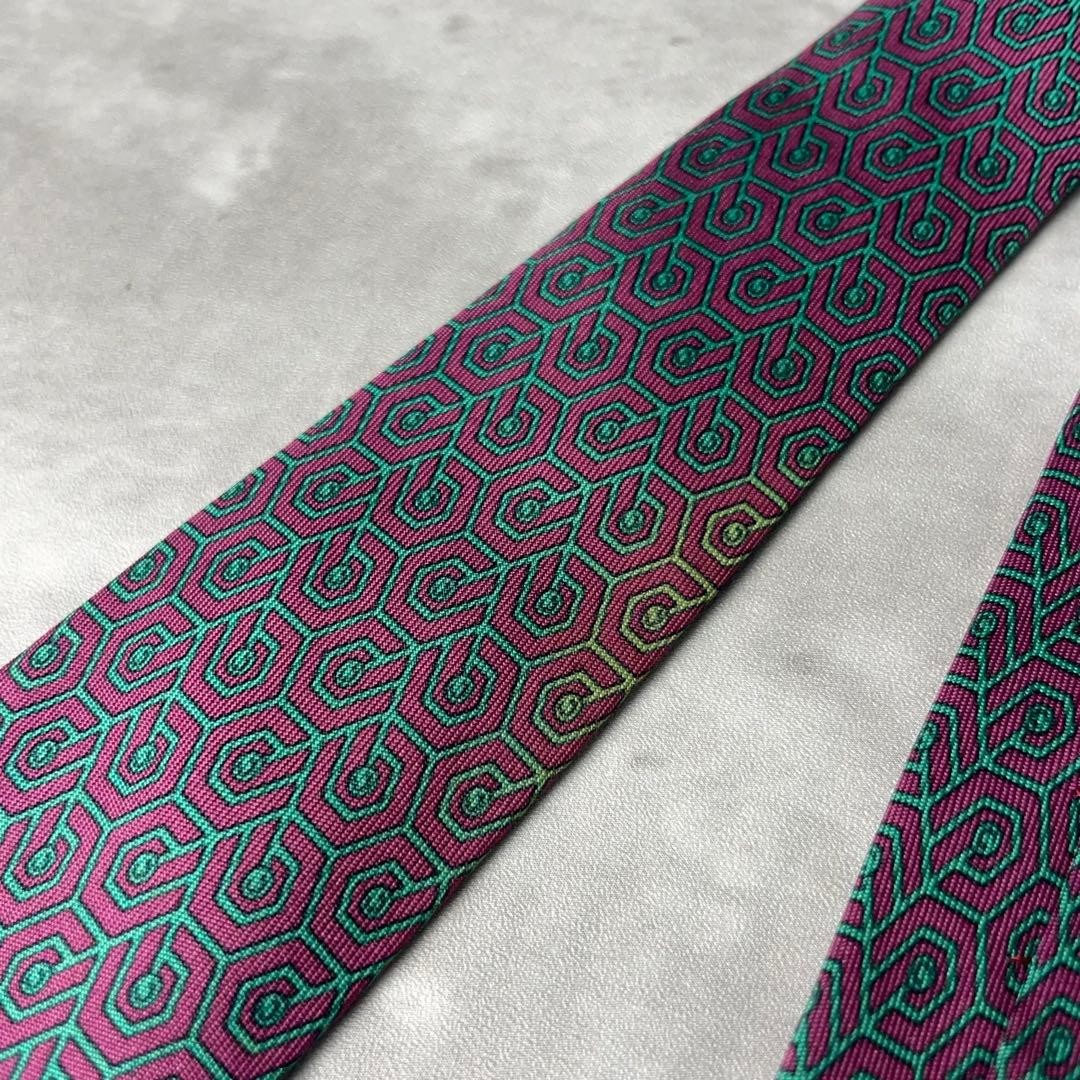 Excellent condition HERMES Hexagonal Dot Pattern … - image 11