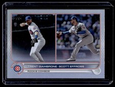 2022 Topps Update Silver Foil Trent Giambrone/Scott Effross RC Chicago Cubs