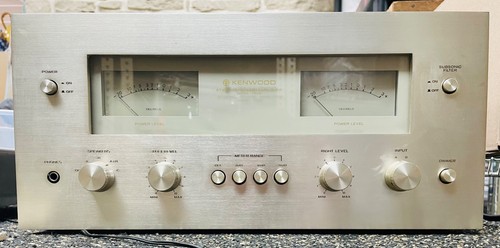 Vtg 70's Kenwood Model 700M Stereo Power Amplifier. Tested.