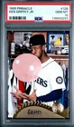 1995 Pinnacle Ken Griffey Jr #128 PSA 10 Low Pop Bubble Gum No Scratches Rare