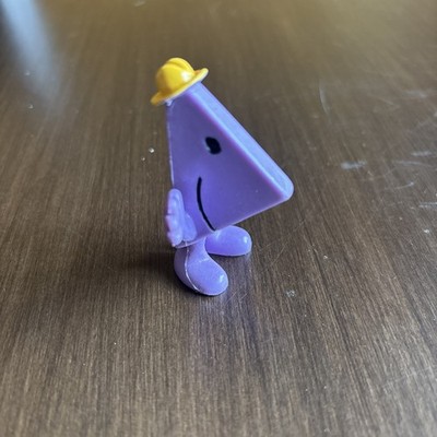 ARBY'S 1978 Roger Hargreaves Mr Men Mr Rush Figure FREE SHIPPING!!