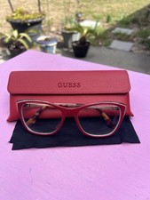 GUESS GU2804 Red  Tortoise Frames with Case Plastic Optical Eyeglass Frame