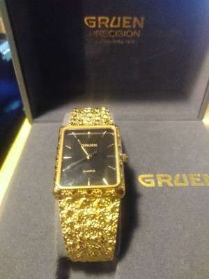 gruen quartz watch since 1874