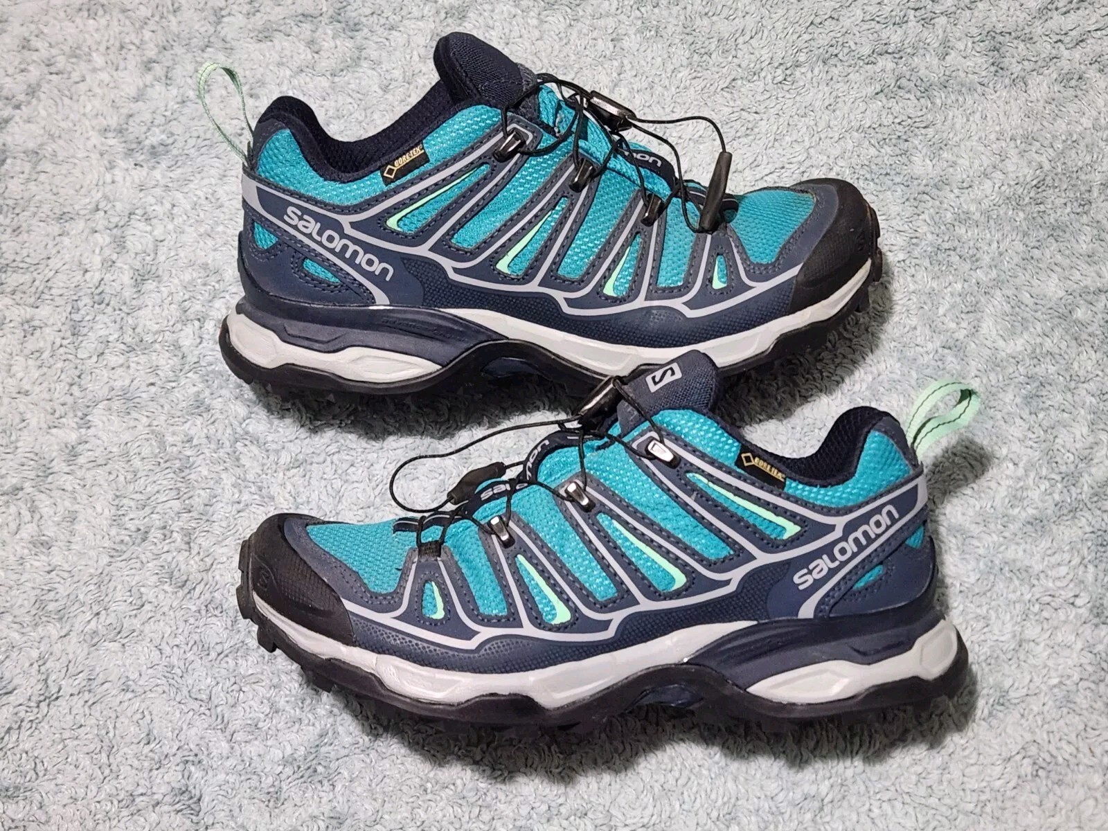 Scarpe da trail running Salomon X Ultra 2 GTX verde nero donna taglia 6 5