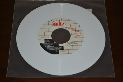 Promo White Vinyl Rock 45 RPM Pink Floyd Another Brick in The Wall