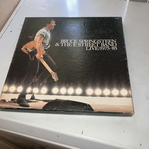 BRUCE SPRINGSTEEN Live 1975-85 Rare Vinyl 5x LP Record Box Set Mint Records - Picture 10 of 10