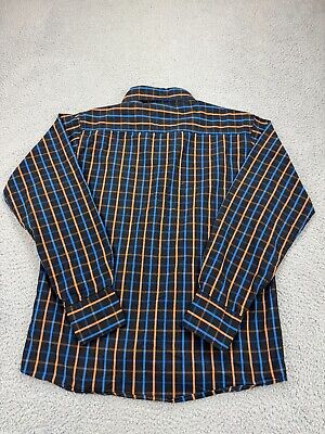 CK Calvin Klein Jeans Button Up Shirt Plaid Mens XL Black CK Calvin Klein Jeans Button Up Shirt Plaid Mens XL Black