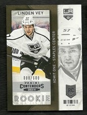 2013-14 Panini Contenders Rookie Ticket #146 LINDEN VEY Serial # 8 of 600