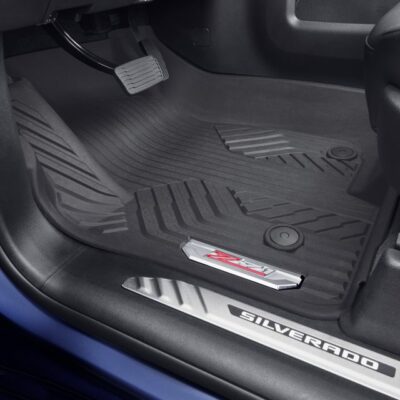 2019-2026 Silverado Z71 Crew Cab Front / Rear Floor Liners Dark ...