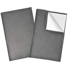 2pcs Large Jewelry Polishing Cleaning Cloth 10'' x 12'' for Silver Gold Platinum
