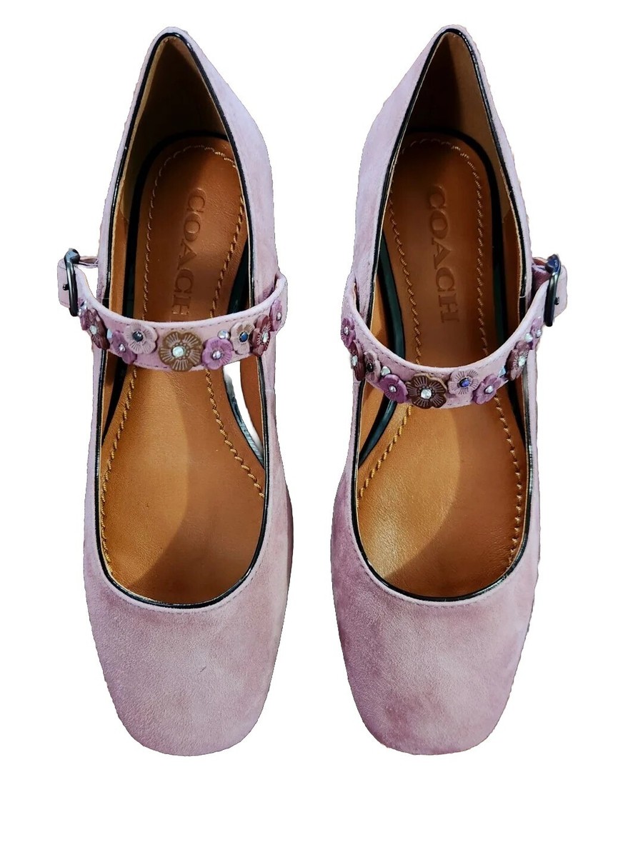 COACH★Mary Jane With Tea Rose COACH® | Mary Jane With Tea Rose