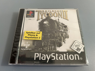 NEW Railroad Tycoon II 2 Sealed Sony PlayStation 1 PS1 DE PAL Version DE NEU