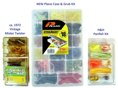 300-Piece H&H MISTER TWISTER SOFT PLASTIC BAIT GRUB TROUT PANFISH